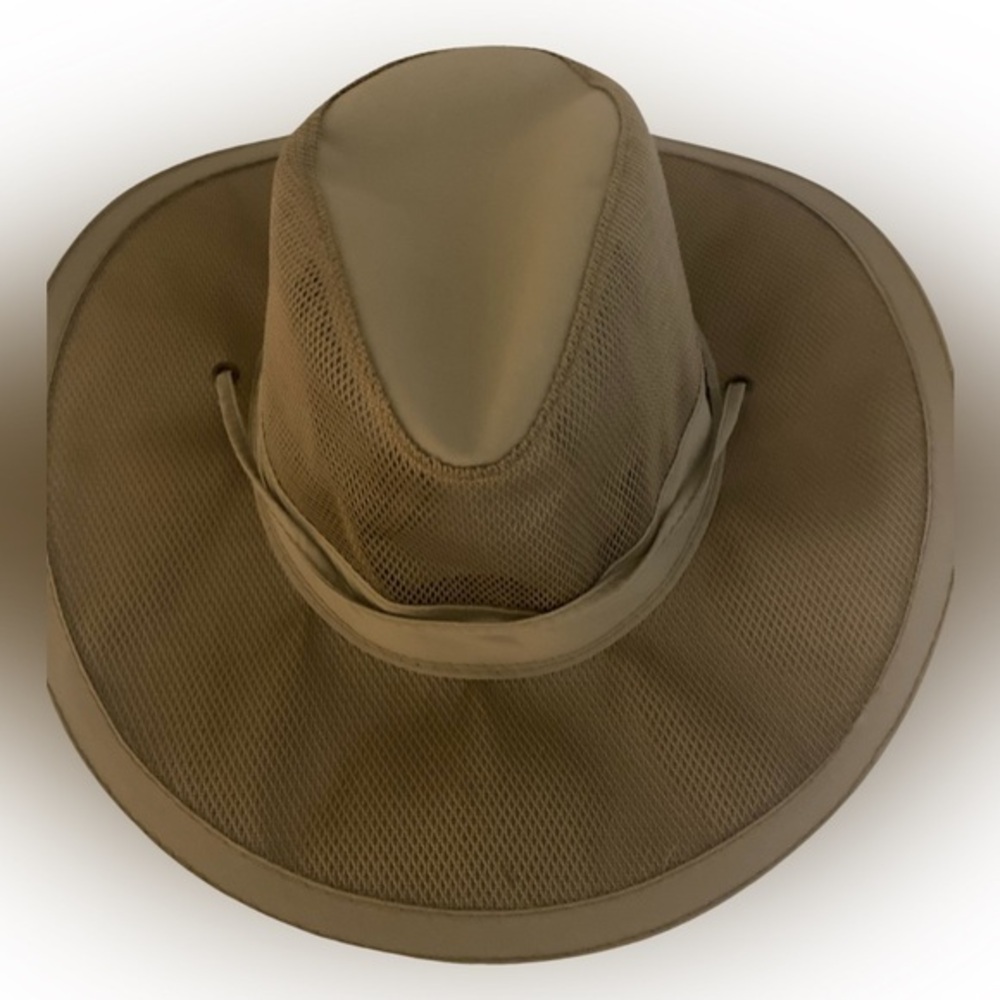 Panama Jack Mesh Safari UPF 50 Har - L khaki tan , nylon ,